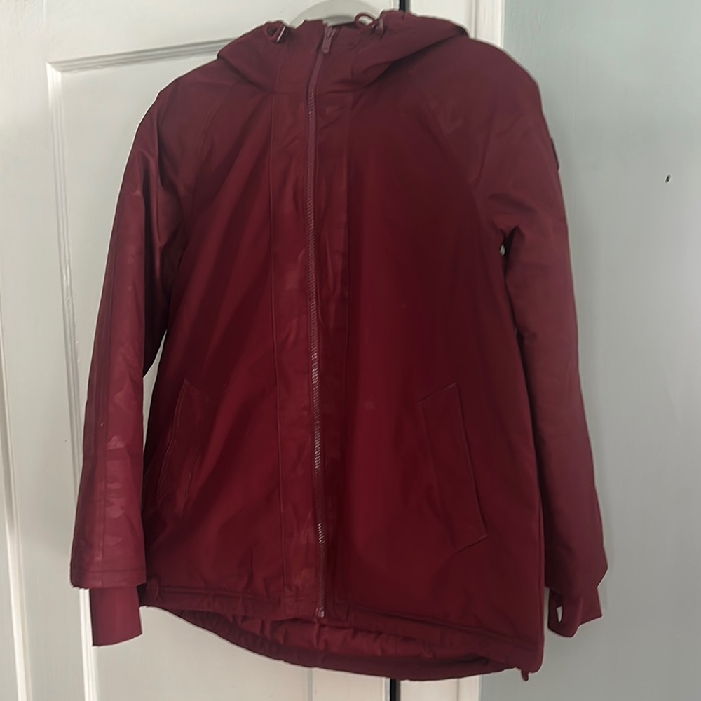 GAP Women's Red Puffer Jacket